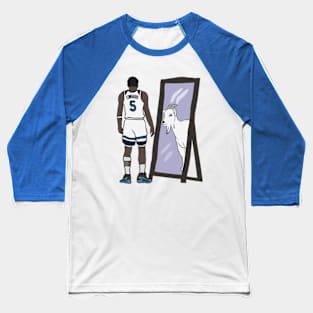 Anthony Edwards Mirror GOAT Baseball T-Shirt